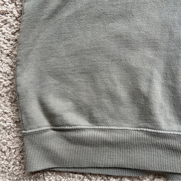 "Dead Inside But Caffeinated" Light Green Skeleton Graphic Sweater Size XL - Picture 7 of 9